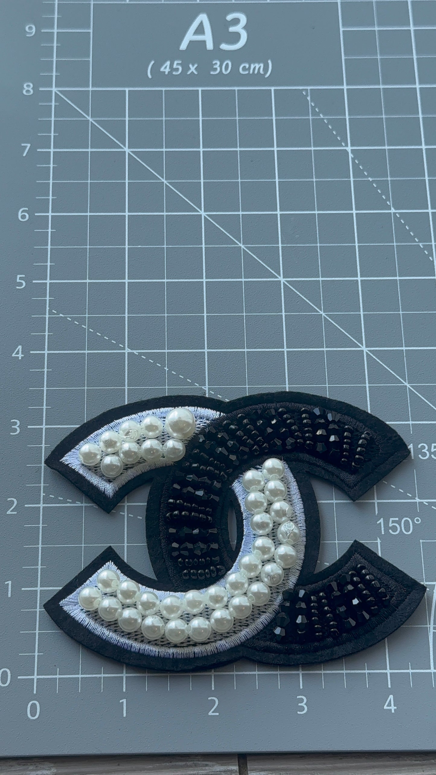 Pearl C.C Iron - on Patch