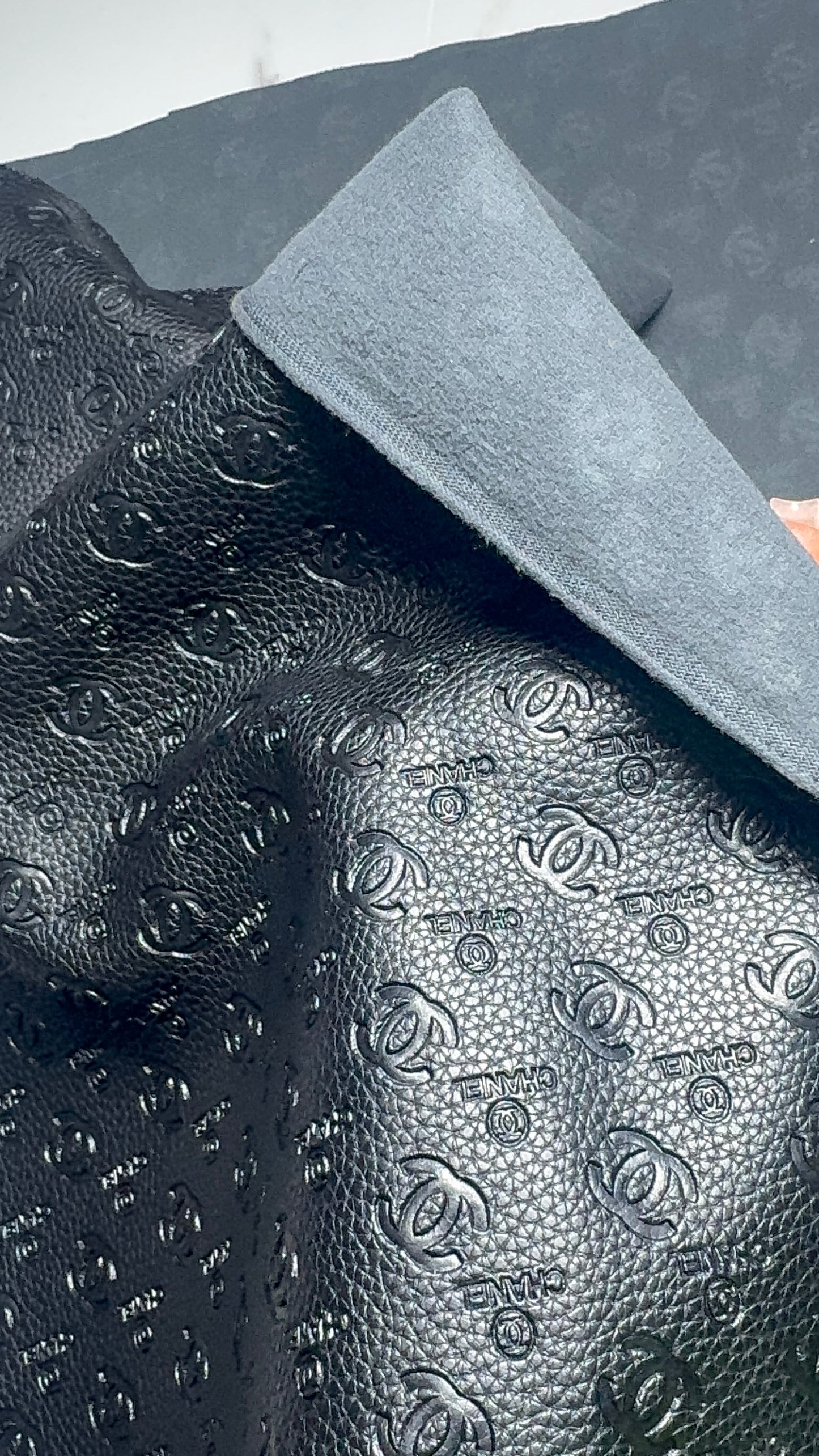 Luxury C.C leather - Designer-Inspired Finish