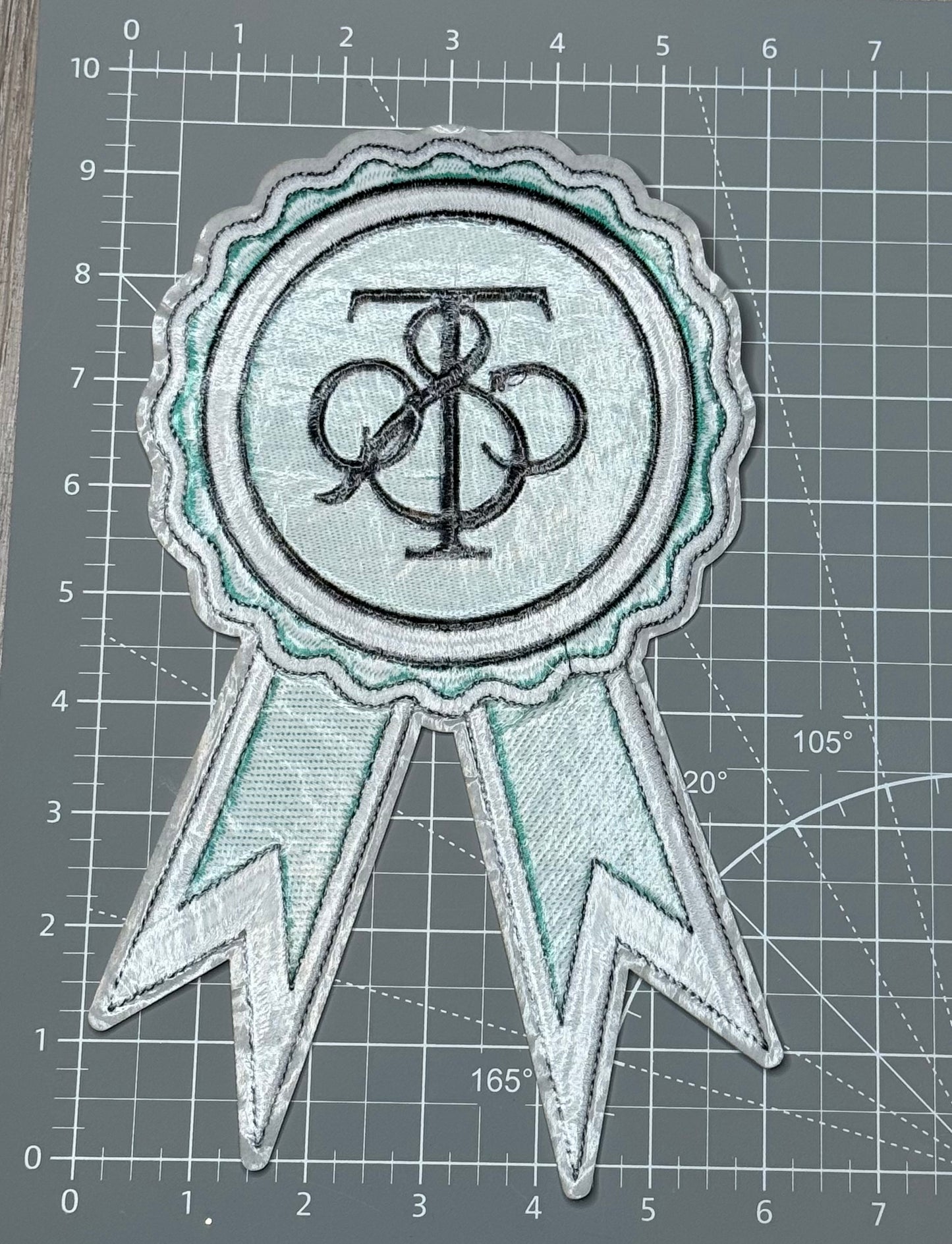 XL Tiffany medal patch