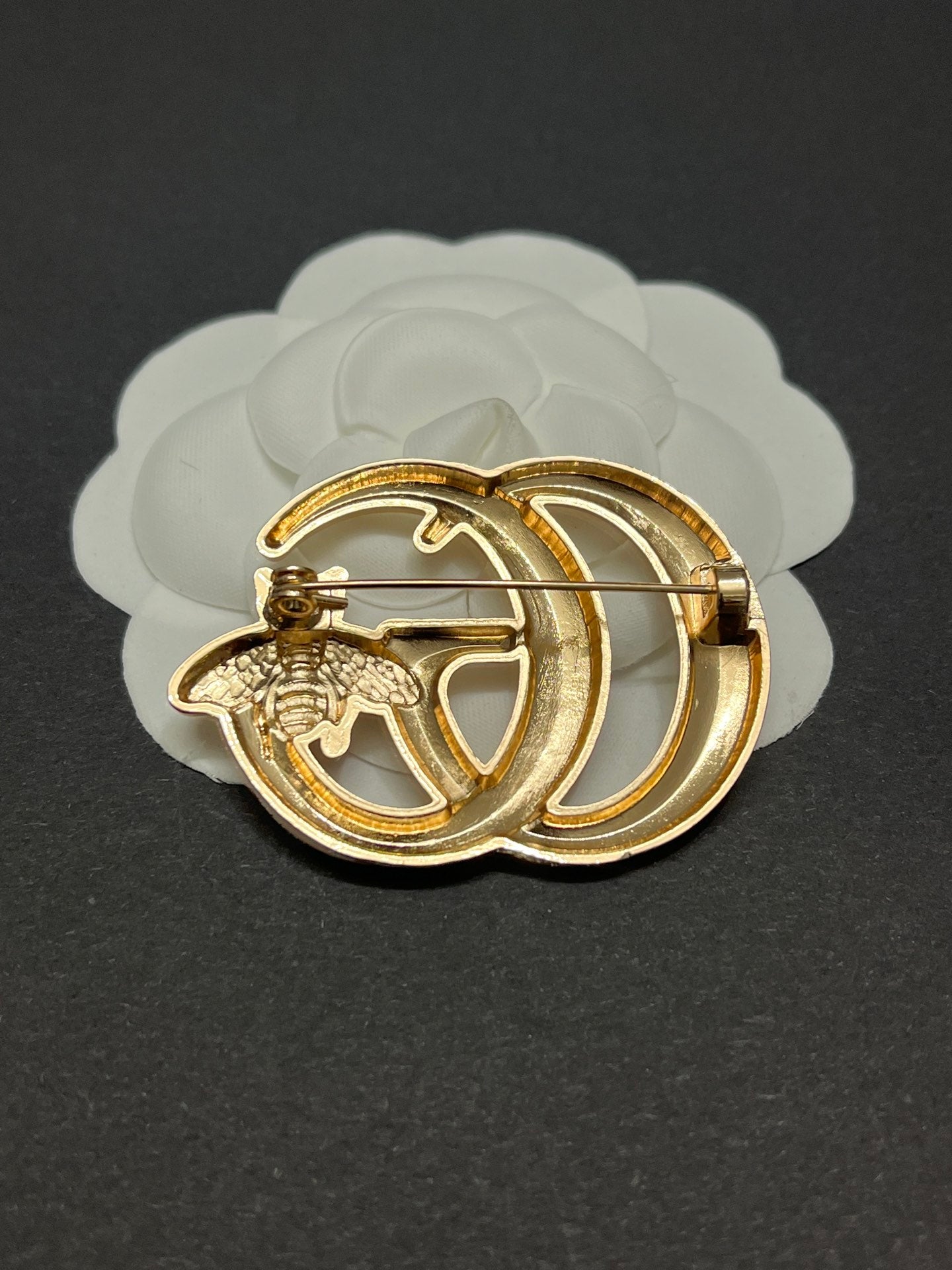 Luxury Vintage G.G brooch