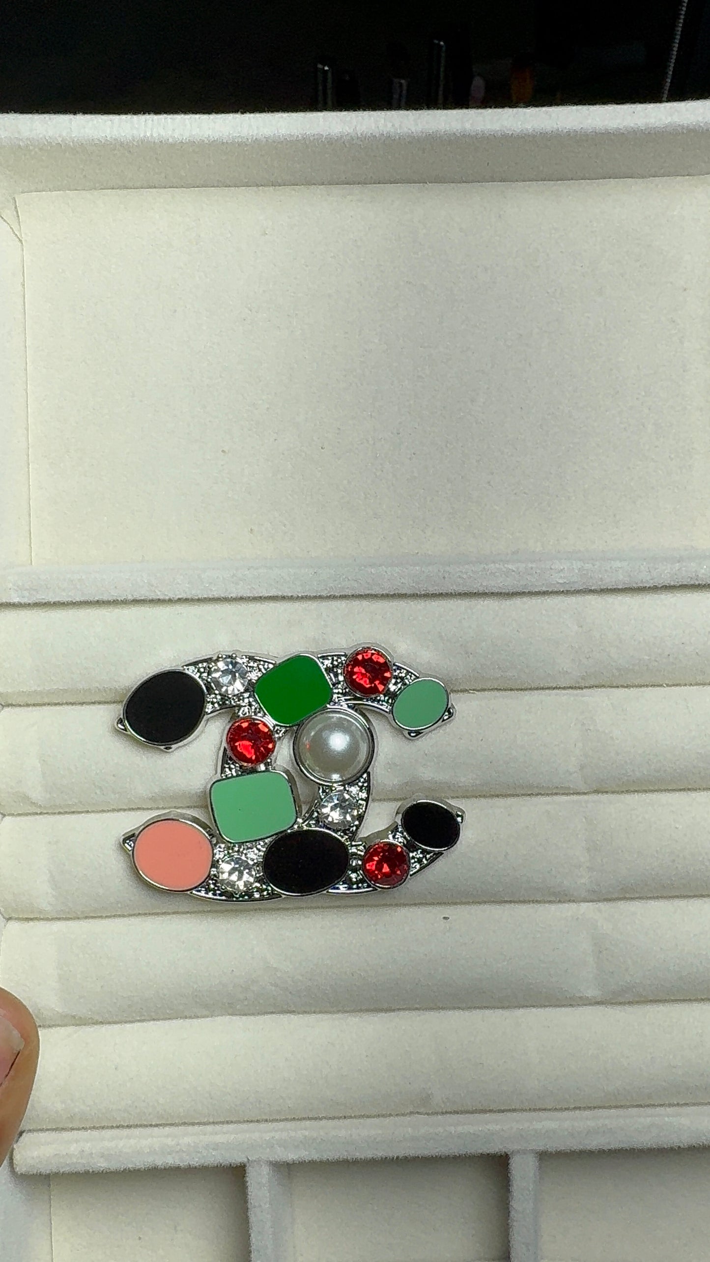 Luxury C.C Brooch