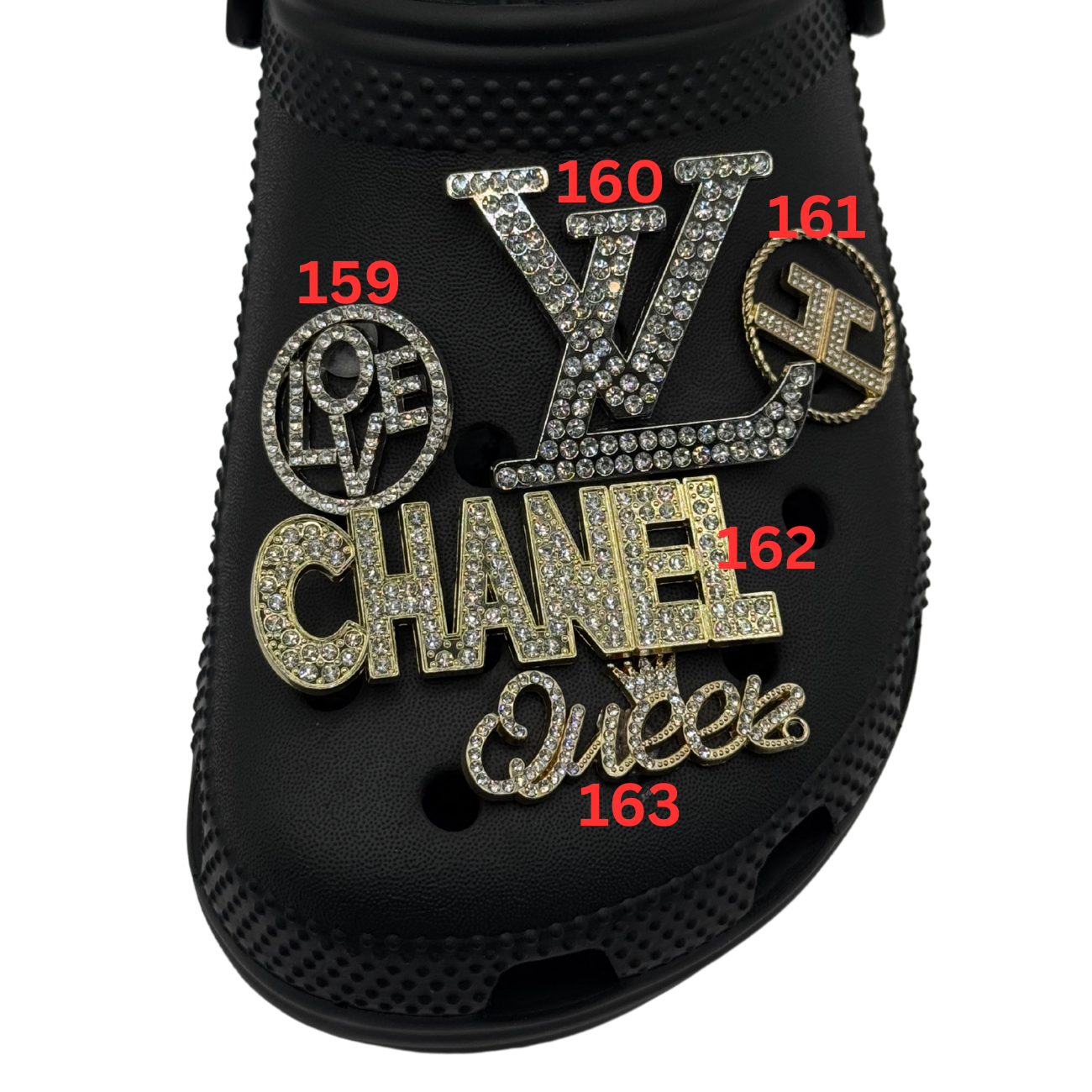 Luxury Bling Shoe Charms 100-199