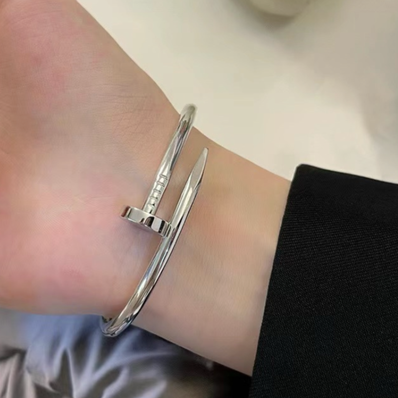 Luxury Silver Bangles