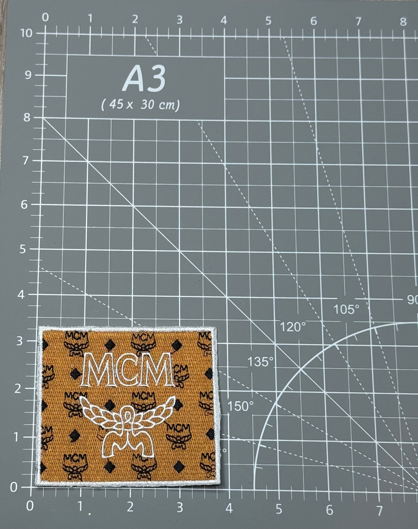M patch