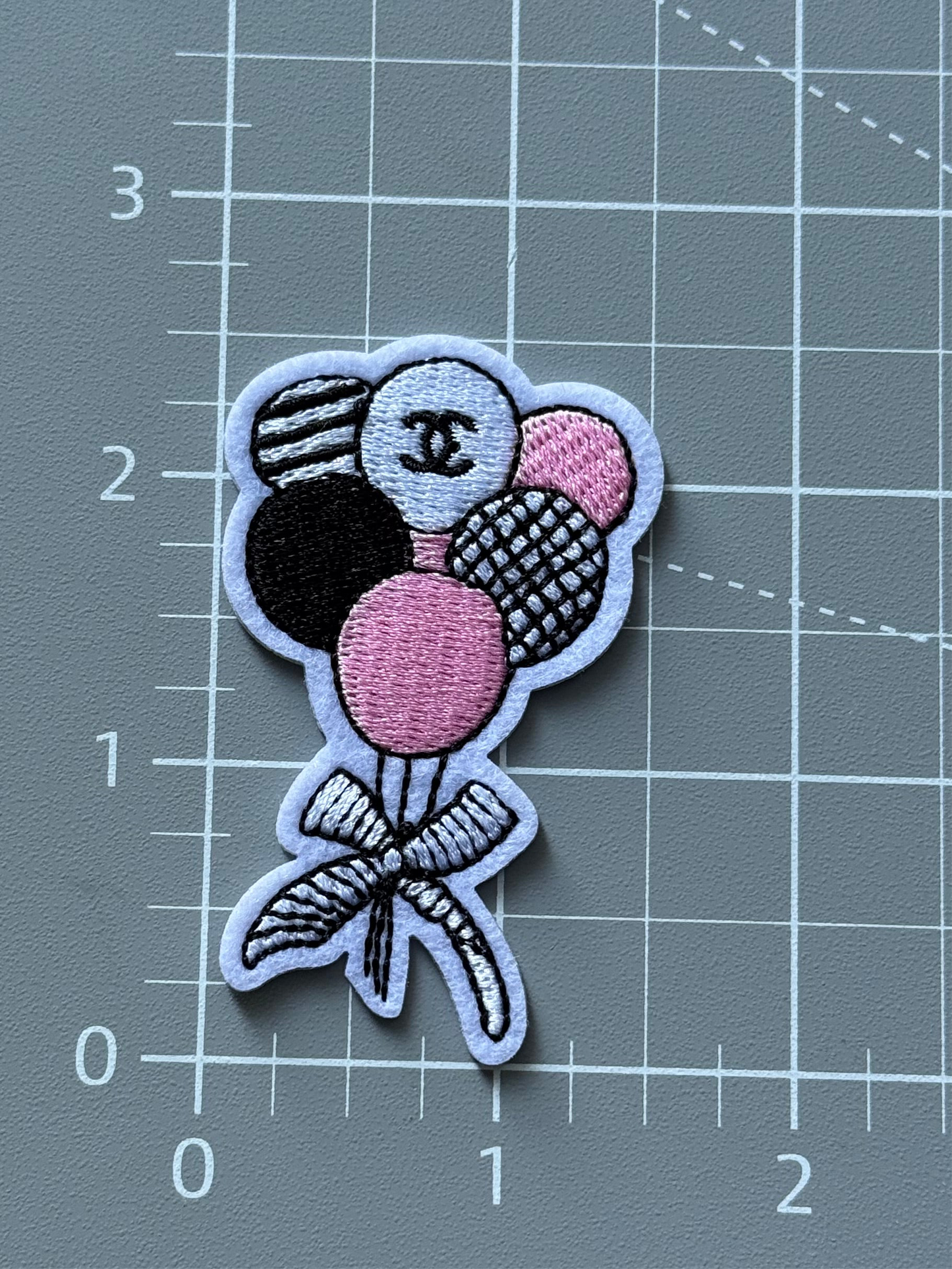 Pink Ballon C.C Patch