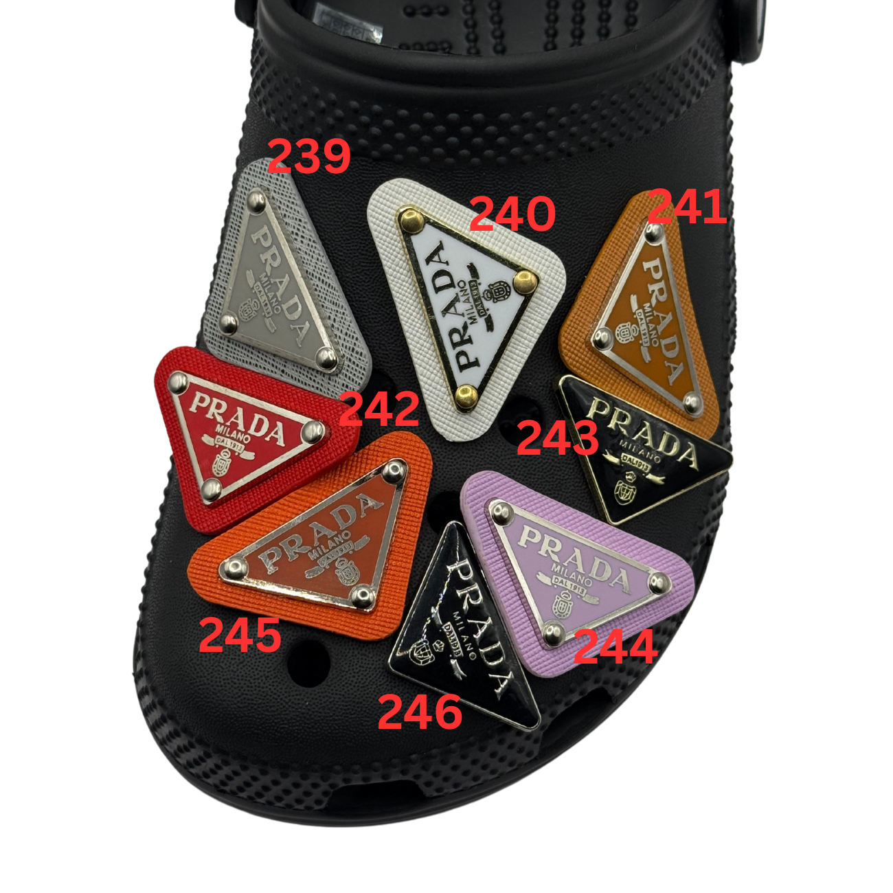 Luxury Bling Shoe Charms 200 - 262