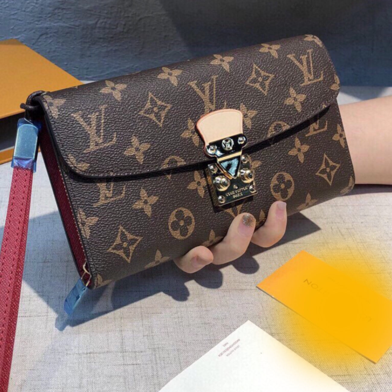 High Quality Branded Luxury Brown Wallet