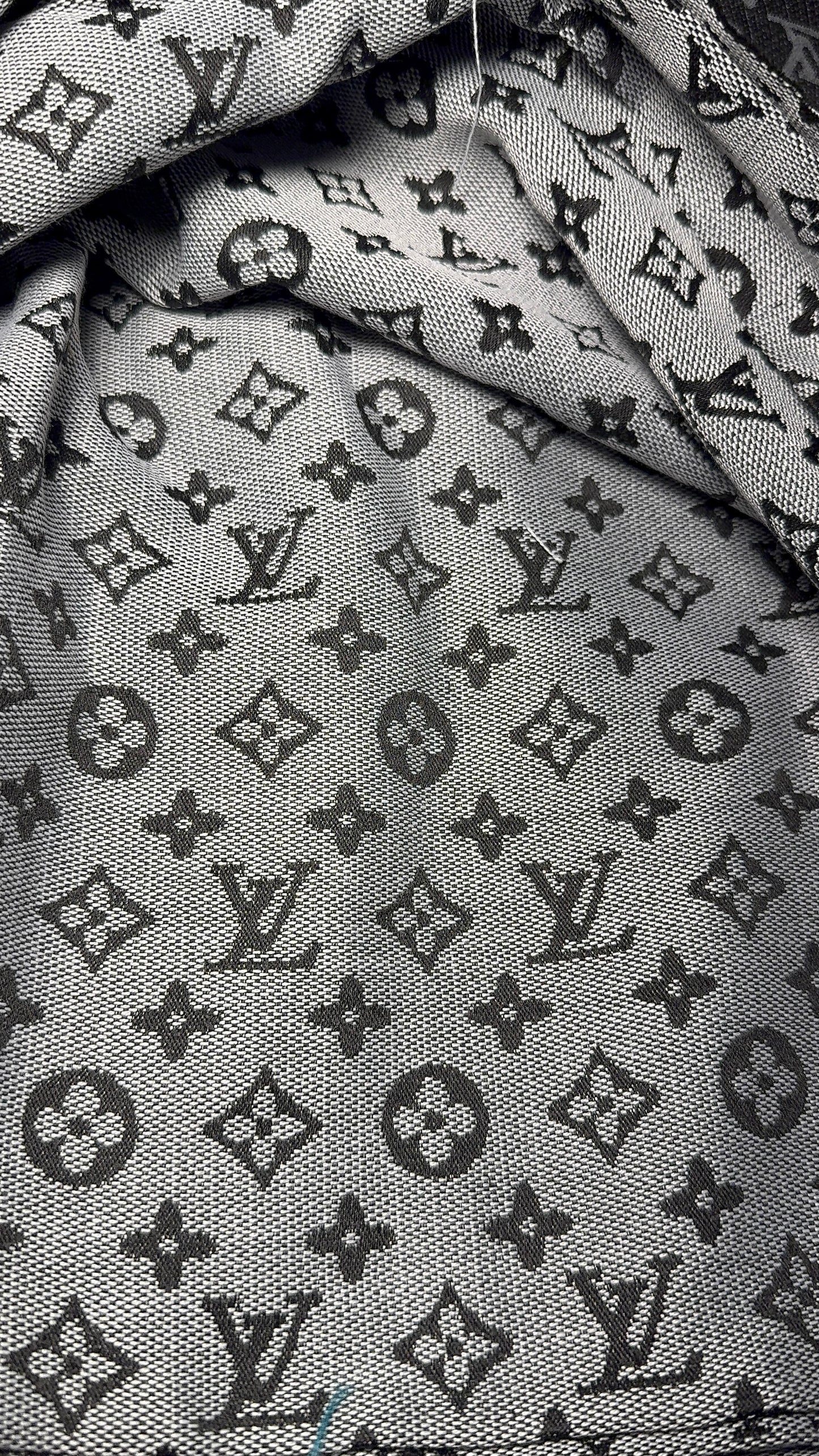 L 03- Brown jacquard fabric