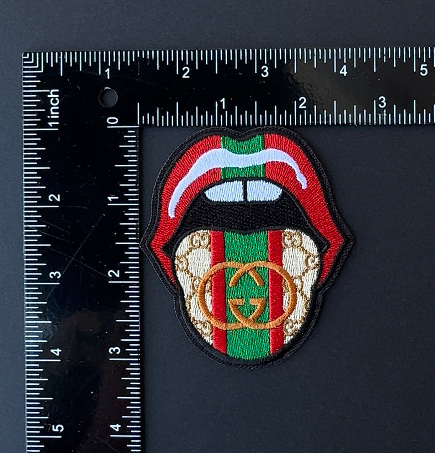 G.G Tongue Logo patch