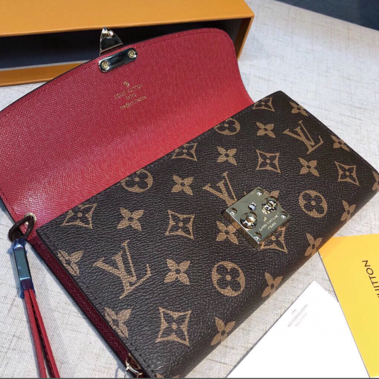 High Quality Branded Luxury Brown Wallet