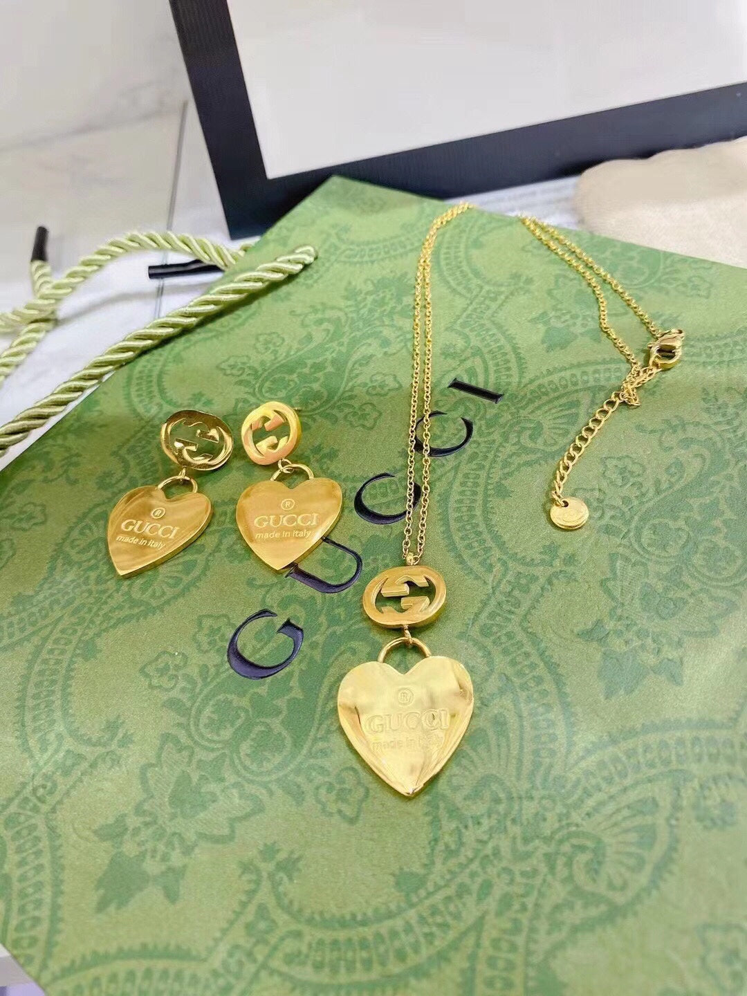 G.G Gold plated Necklace ONLY