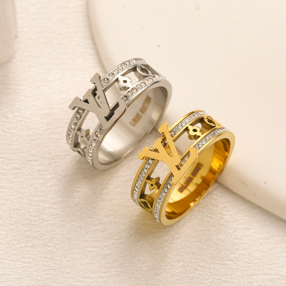 L.V High Quality Ring Silver
