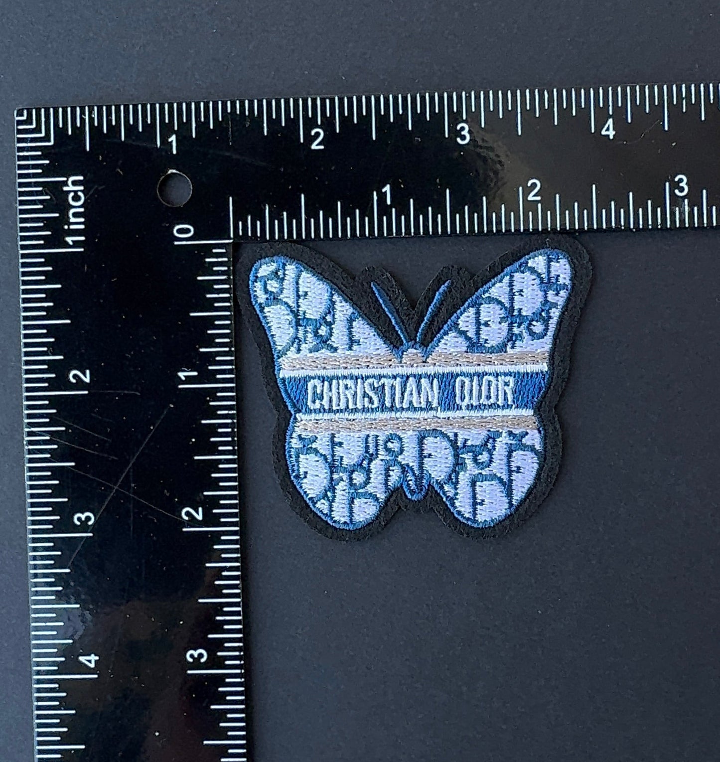 Iron on C.D Butterfly Patch