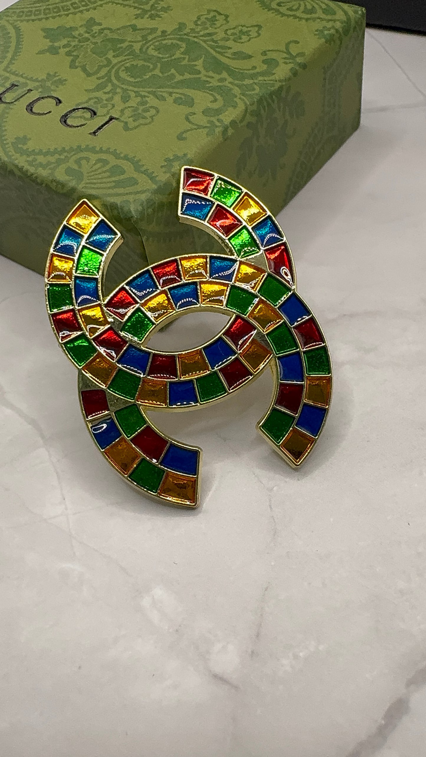 High Quality C.C Brooch pin