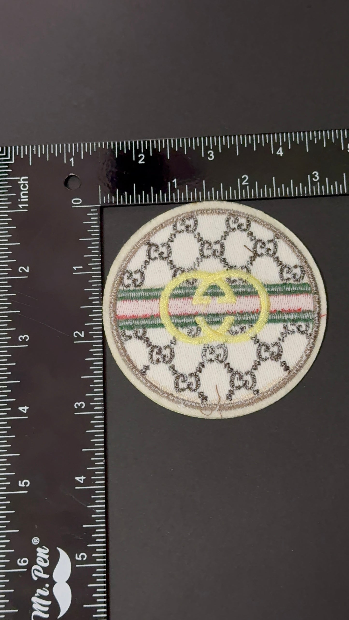 Iron on GG patch