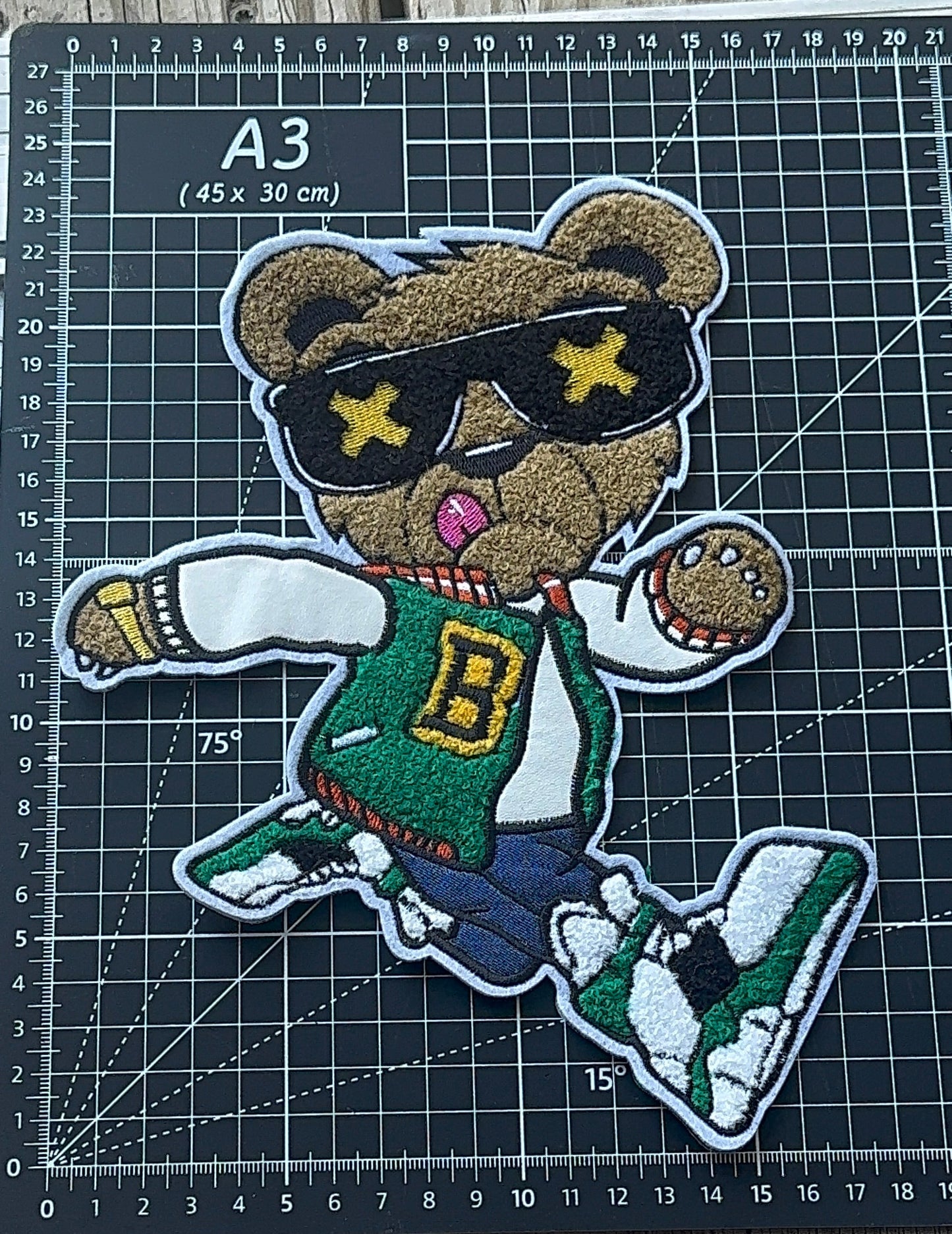 XL Iron on Patch