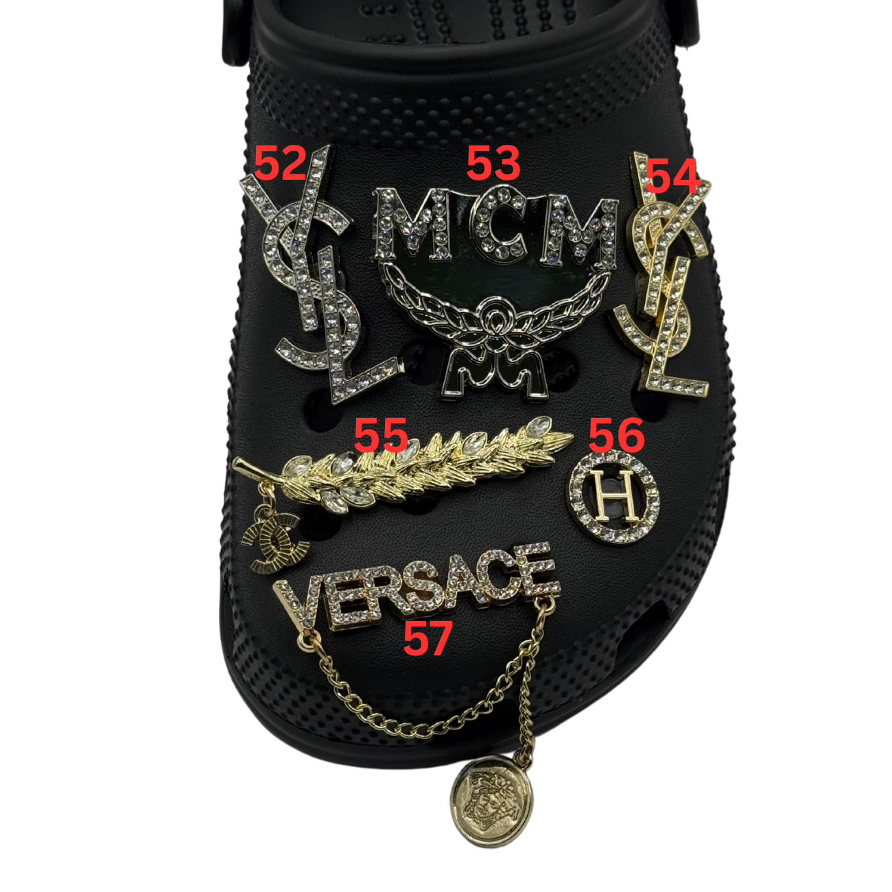Luxury Bling Shoe Charms 01 - 100