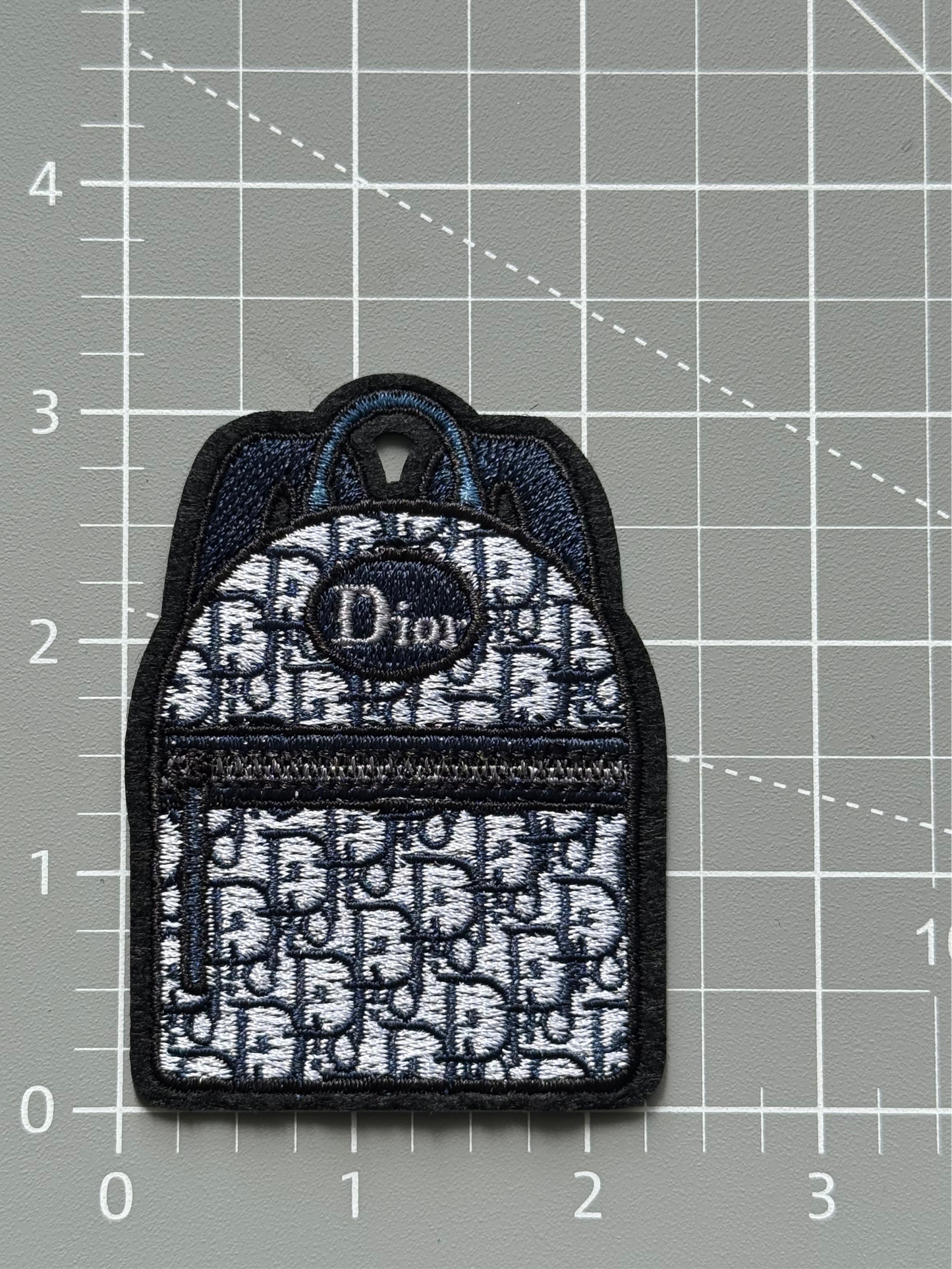 Backpack Iron on embroidery Patch