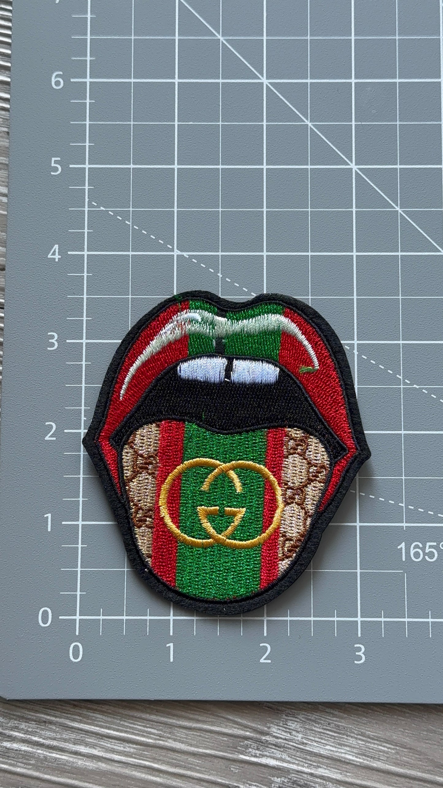 G.G Tongue Logo patch