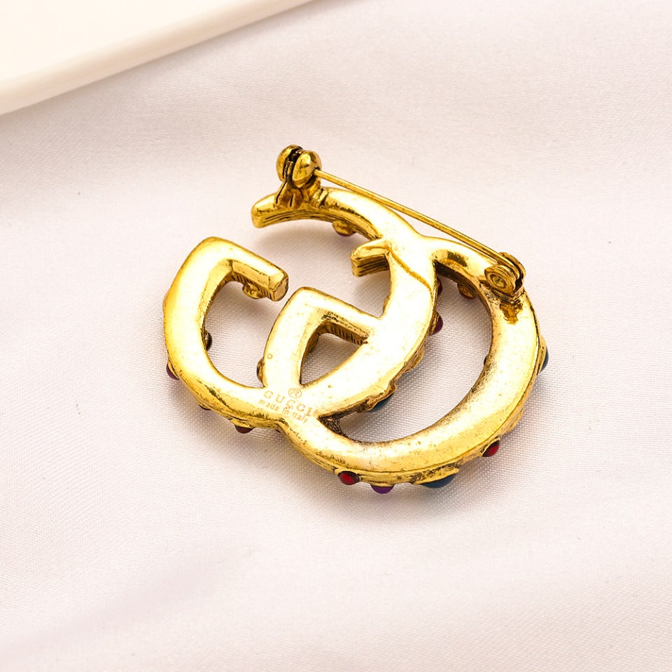 G.G Designer Brooch pin