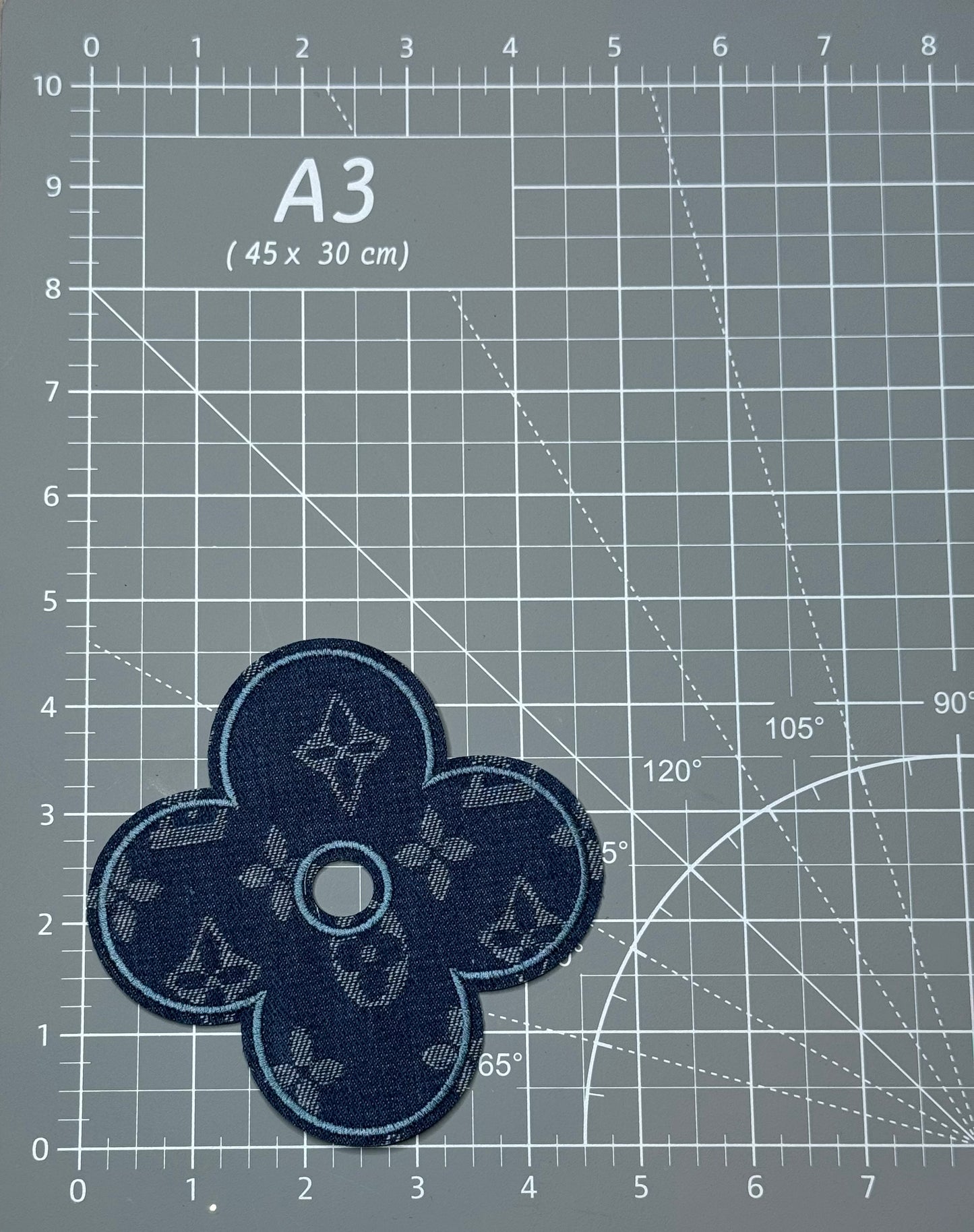 XL Denim patch