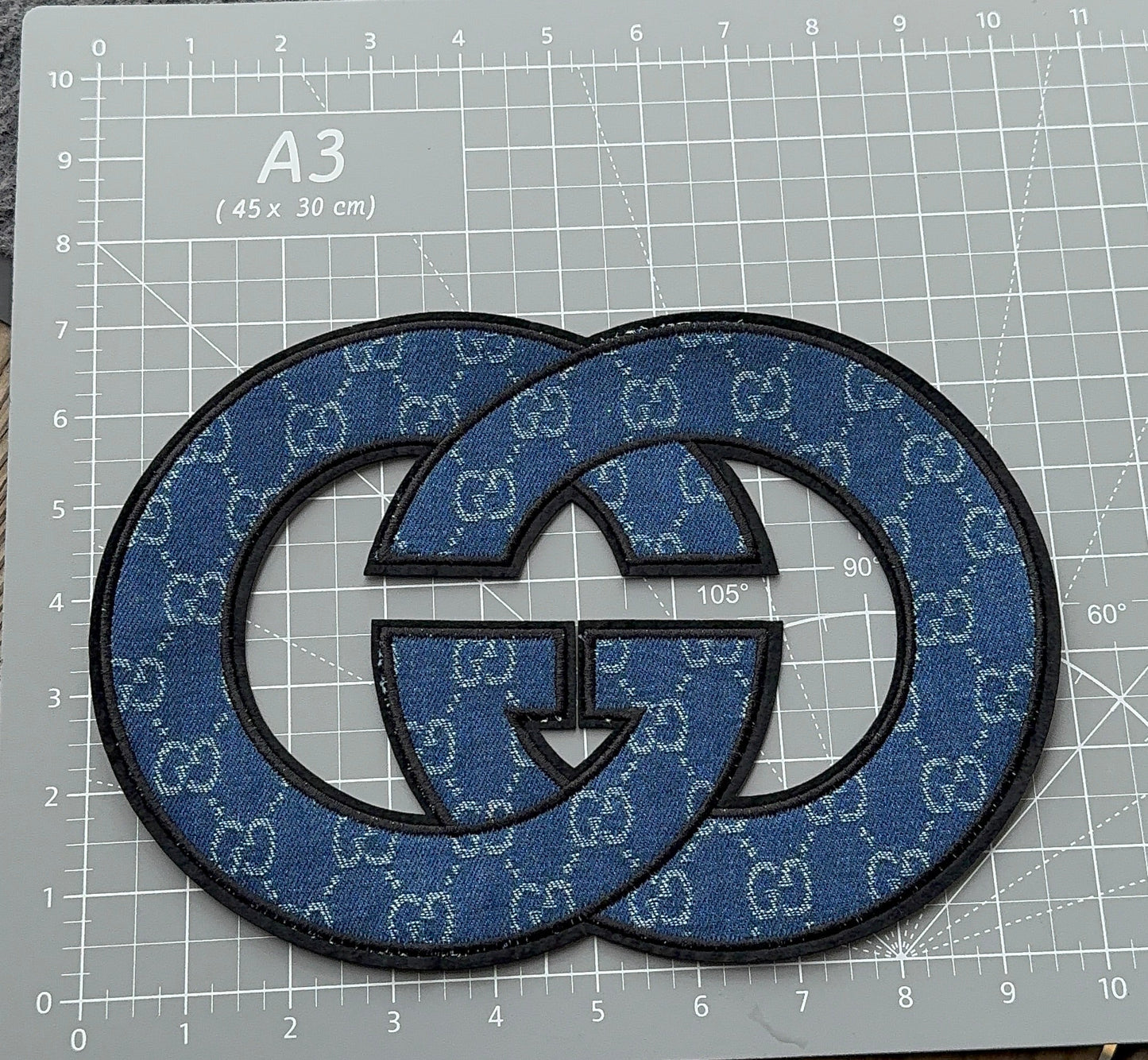XL Denim G.G Patch