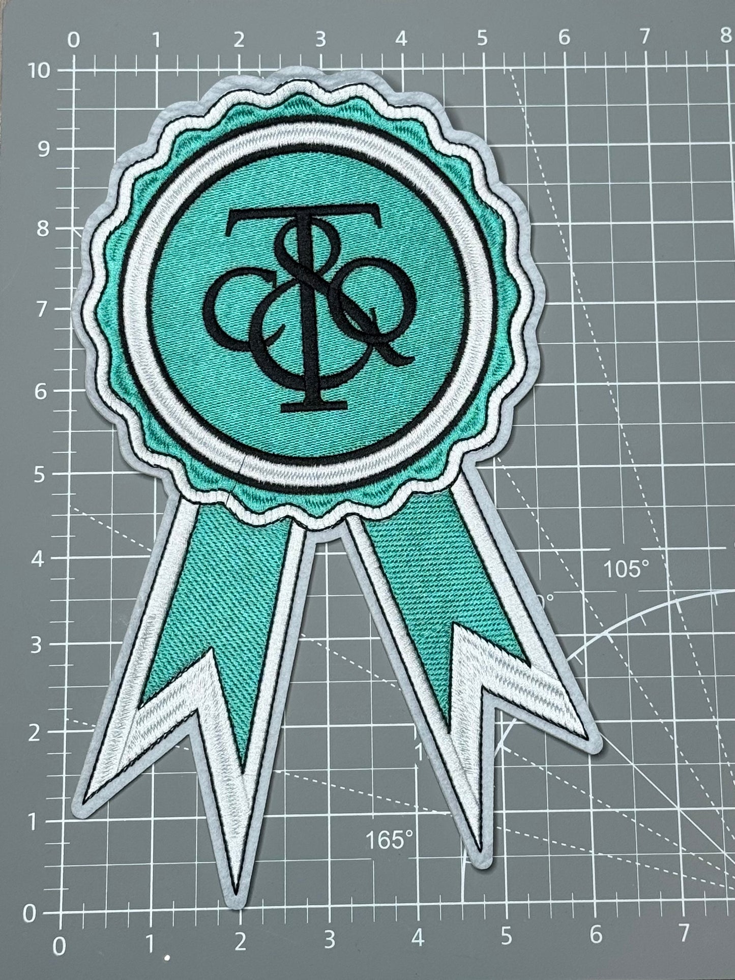 XL Tiffany medal patch