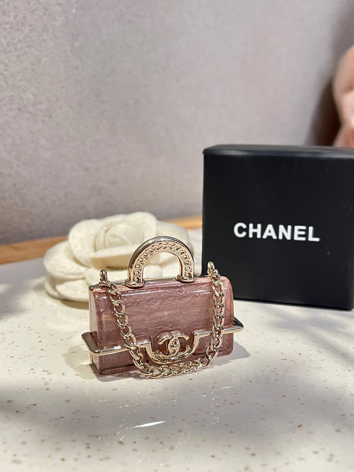 High Quality C.C Brand bag brooch