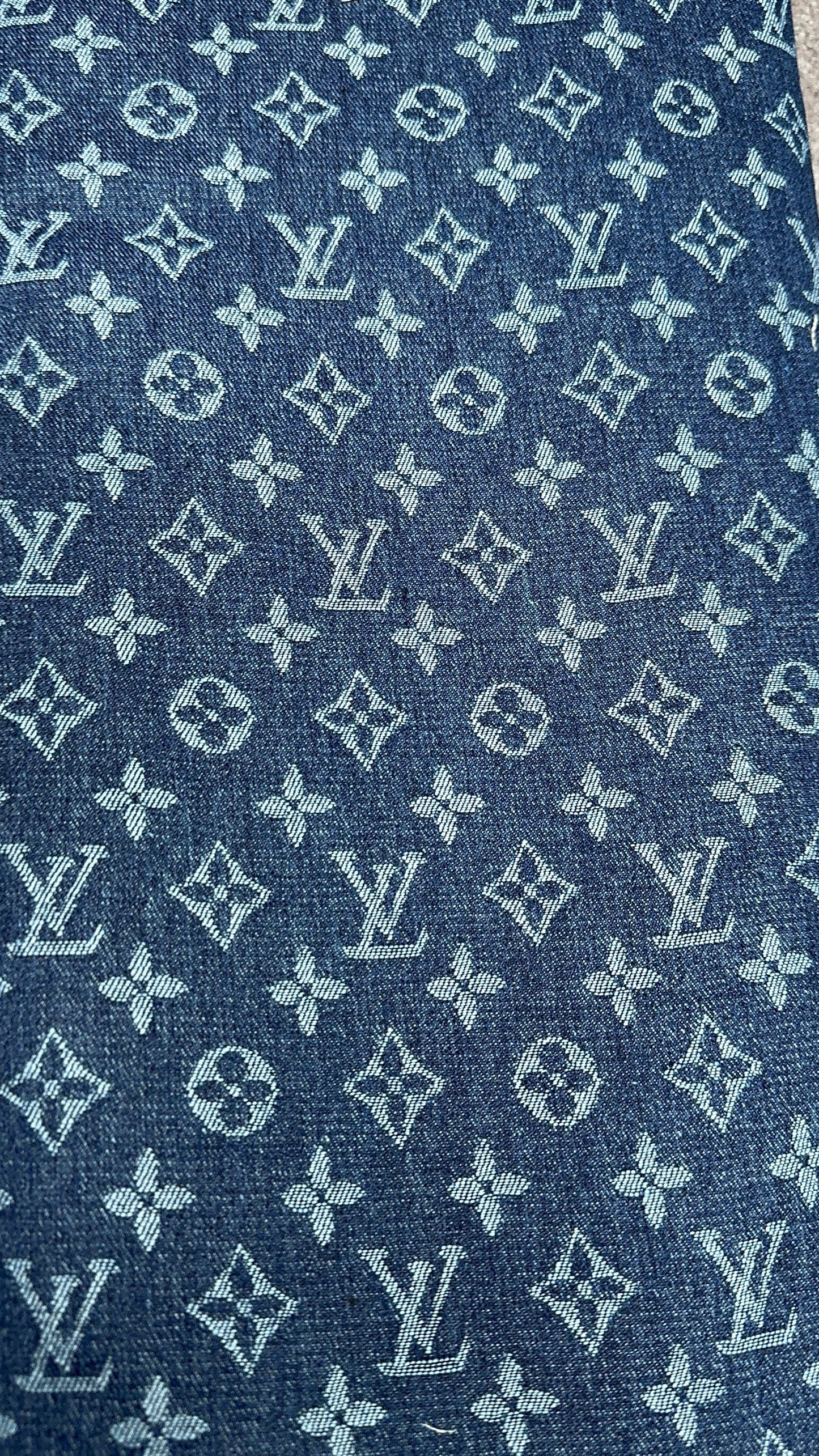 L. Denim Fabric (Dark Blue)
