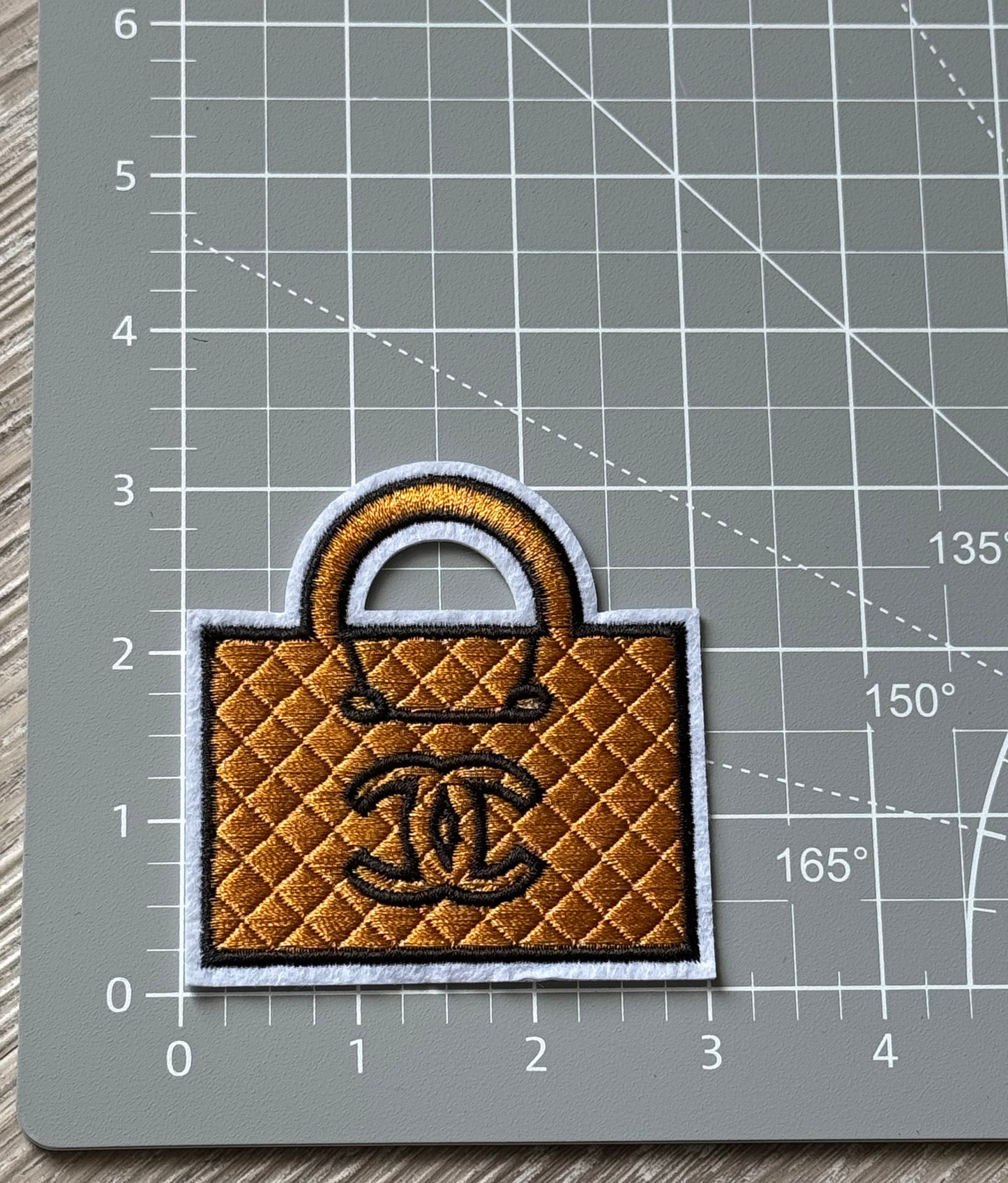 C.C Purse Embroidery Patch