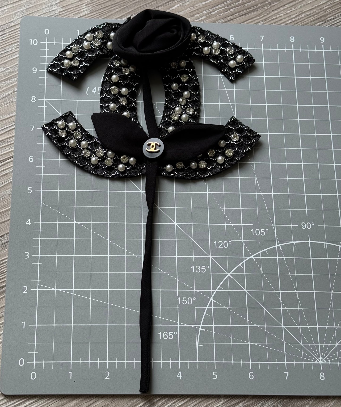 Black Rose C.C Patch