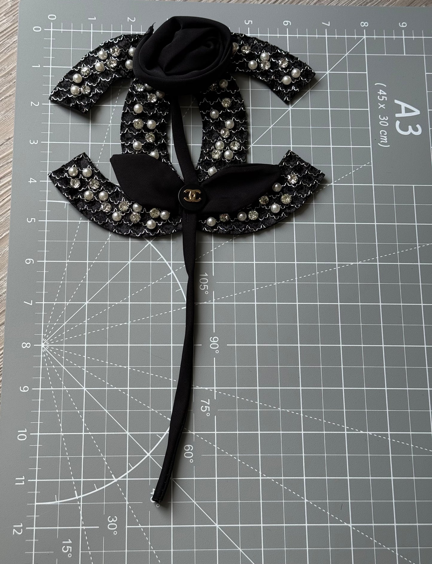 Black Rose C.C Patch