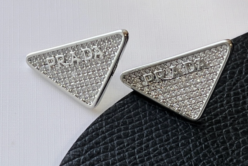 High Quality Luxury Stud Women's Earrings - Silver