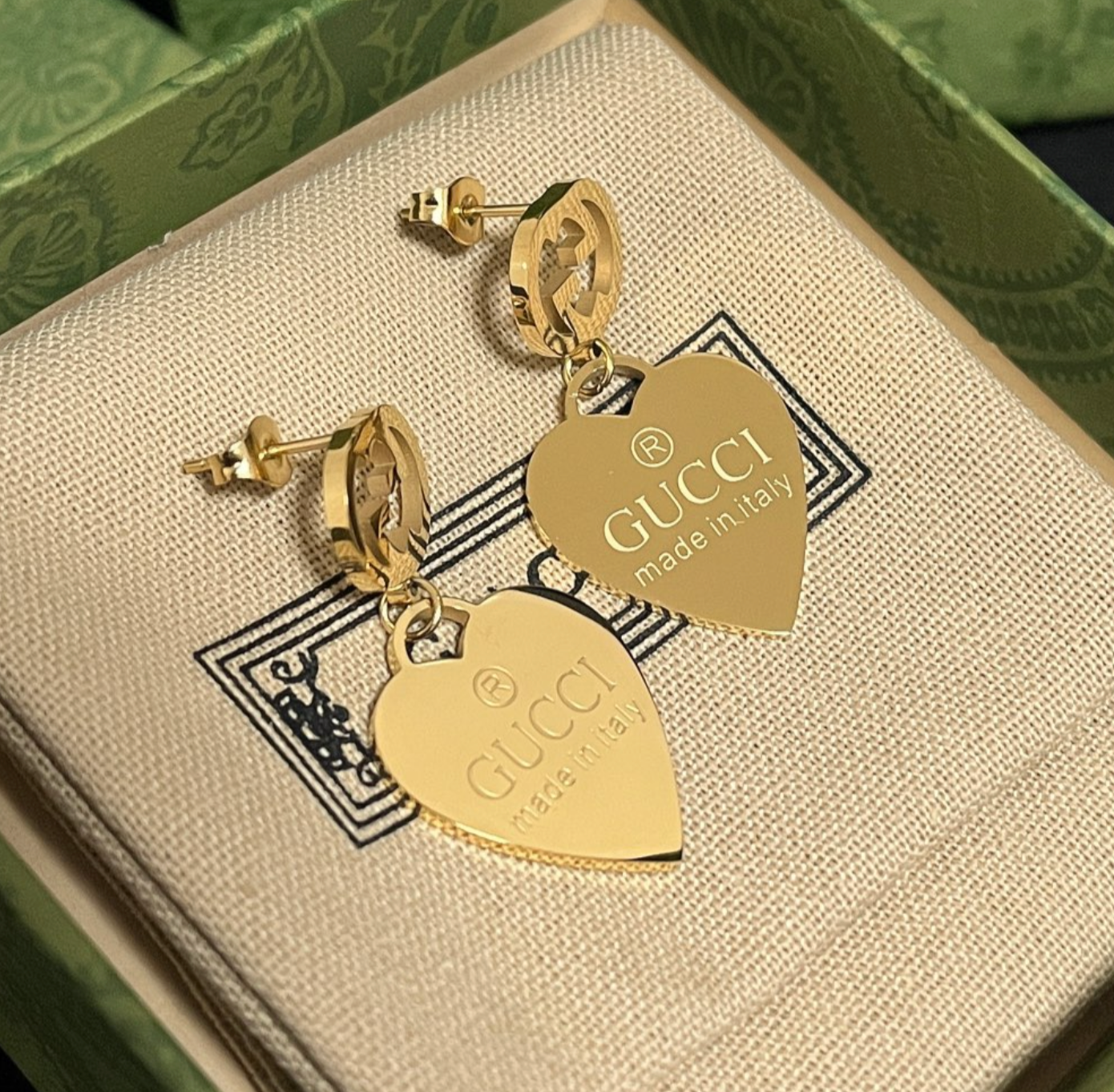 High Quality Luxury Stud Women's Earrings - Gold