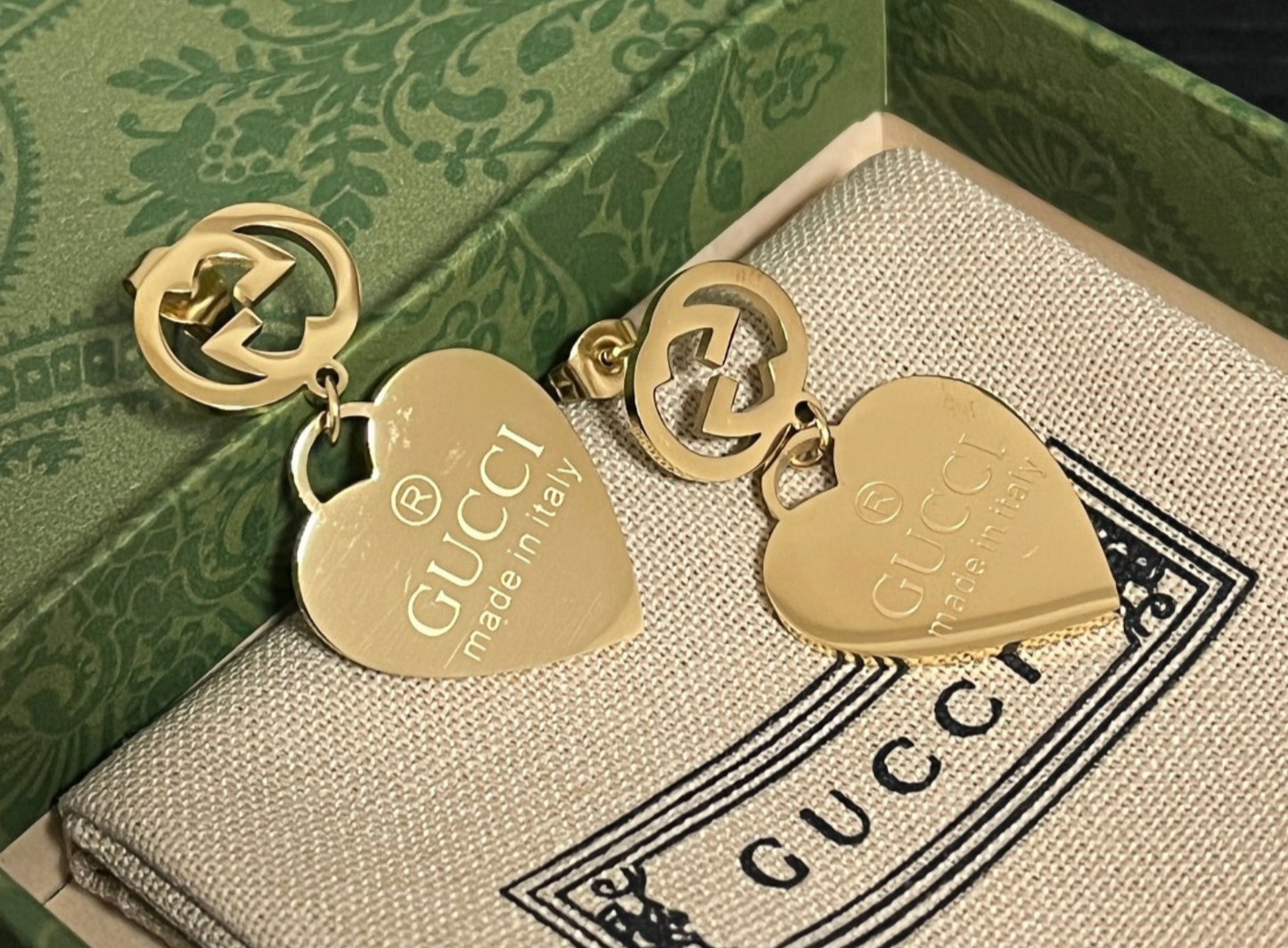 High Quality Luxury Stud Women's Earrings - Gold