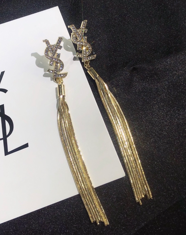 High Quality Luxury Dangle Women's Earrings - Gold