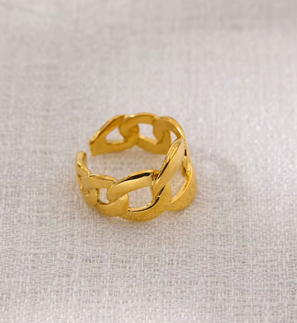 High - Grade Real 18K Gold Plated Rings