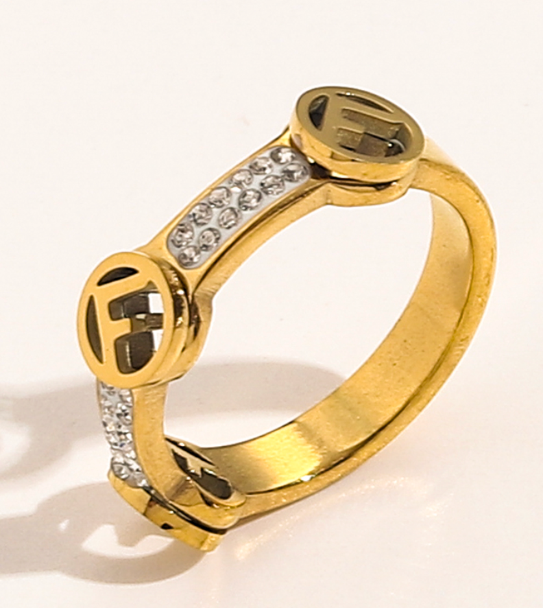 F. High Quality 18K Gold Plated Ring