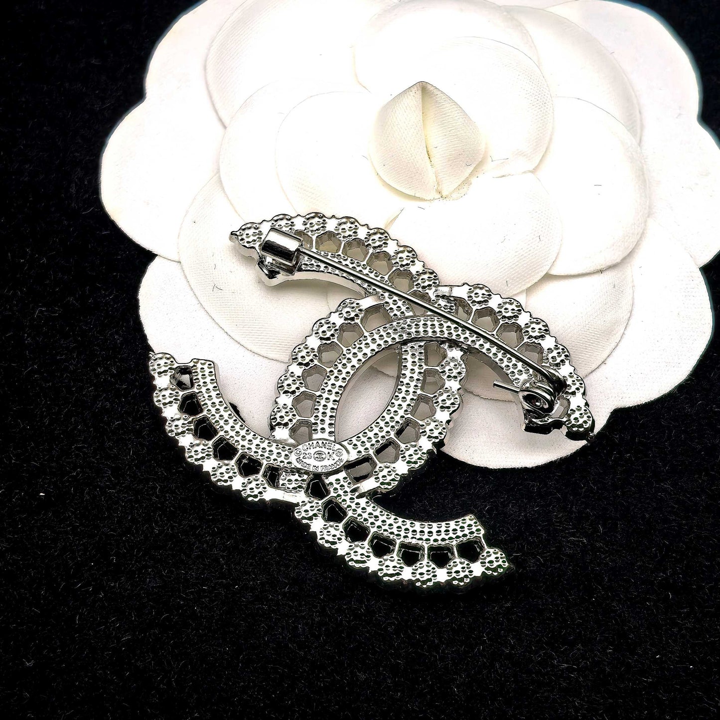 Luxury C.C Purse Brooch pin