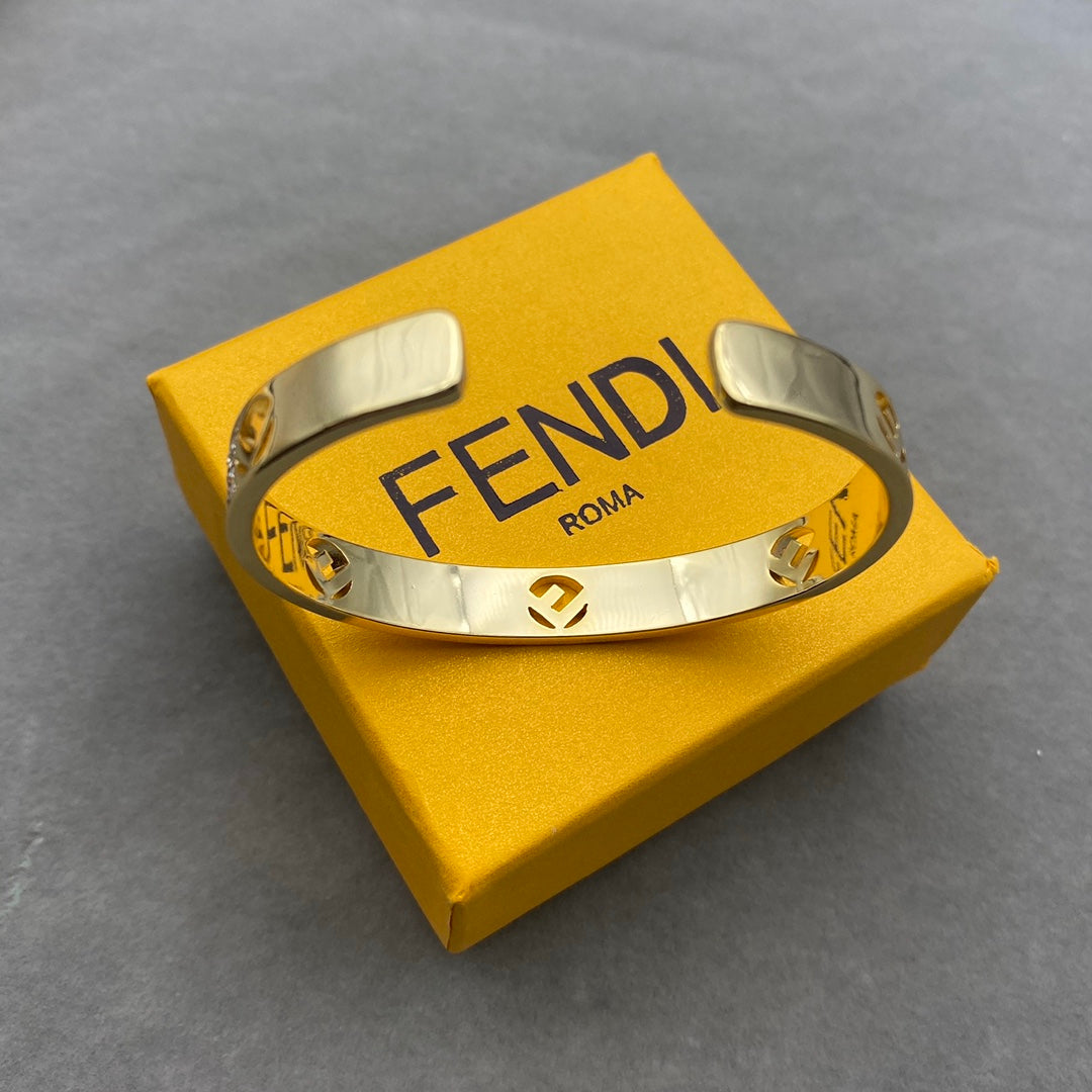 Titanium Steel F.F Cuff Bracelet