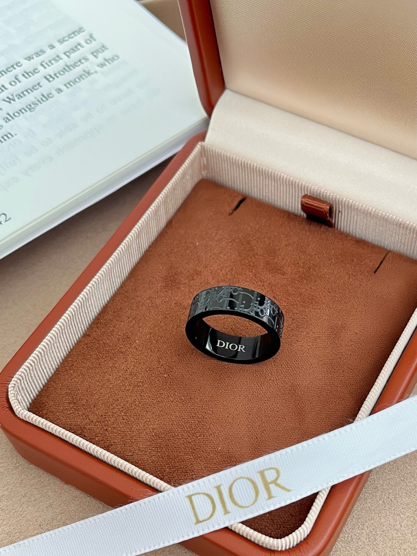 C.D High Quality 18K Gold Plated Ring