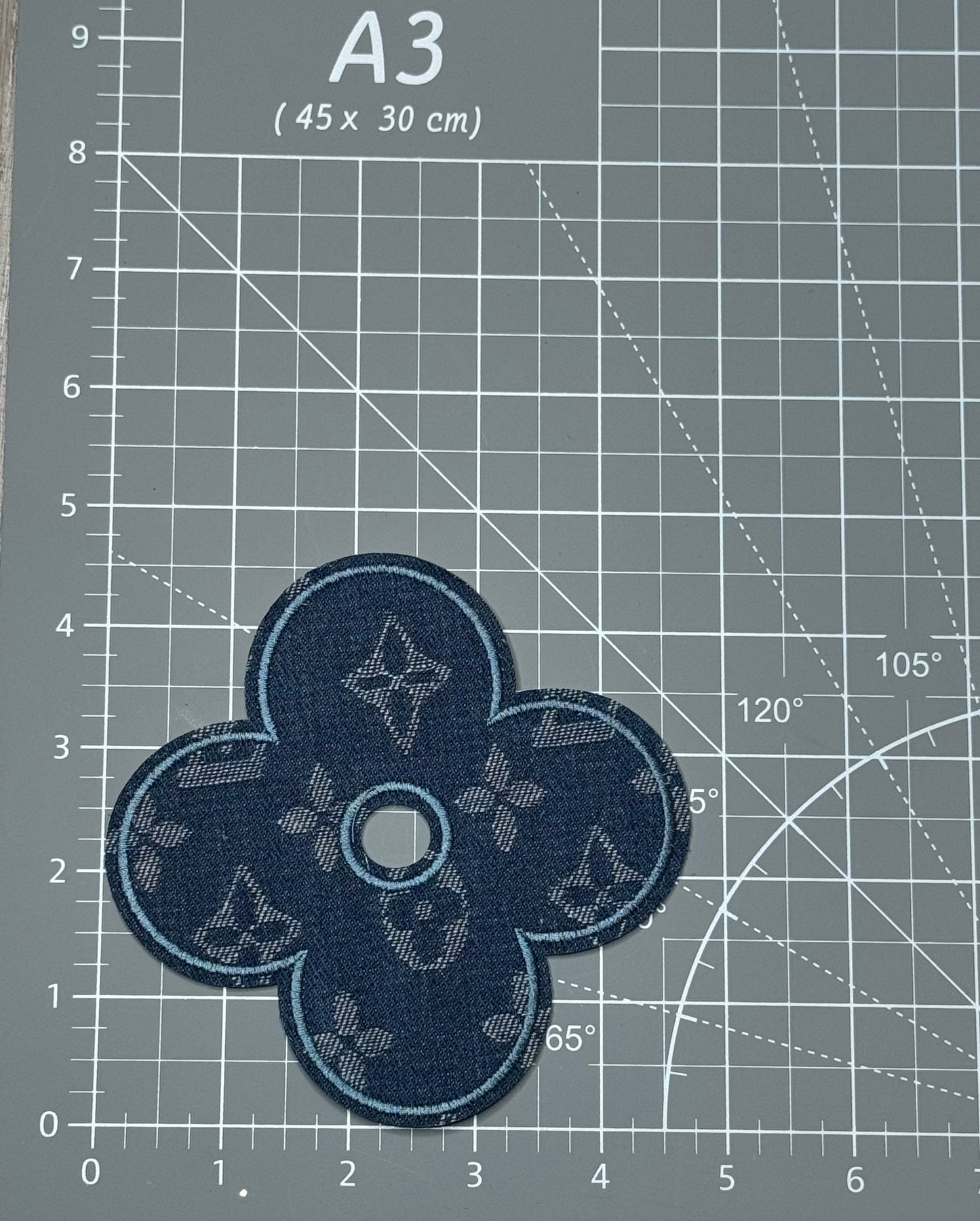 XL Denim patch