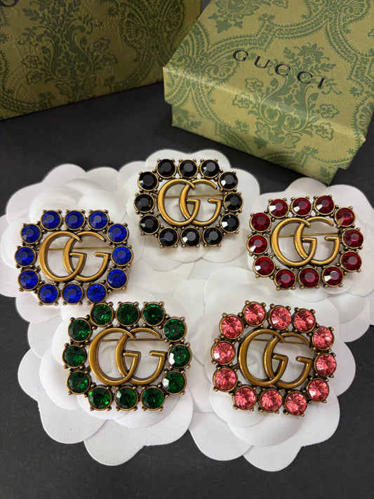Top quality Gucci Brass Brooch pin