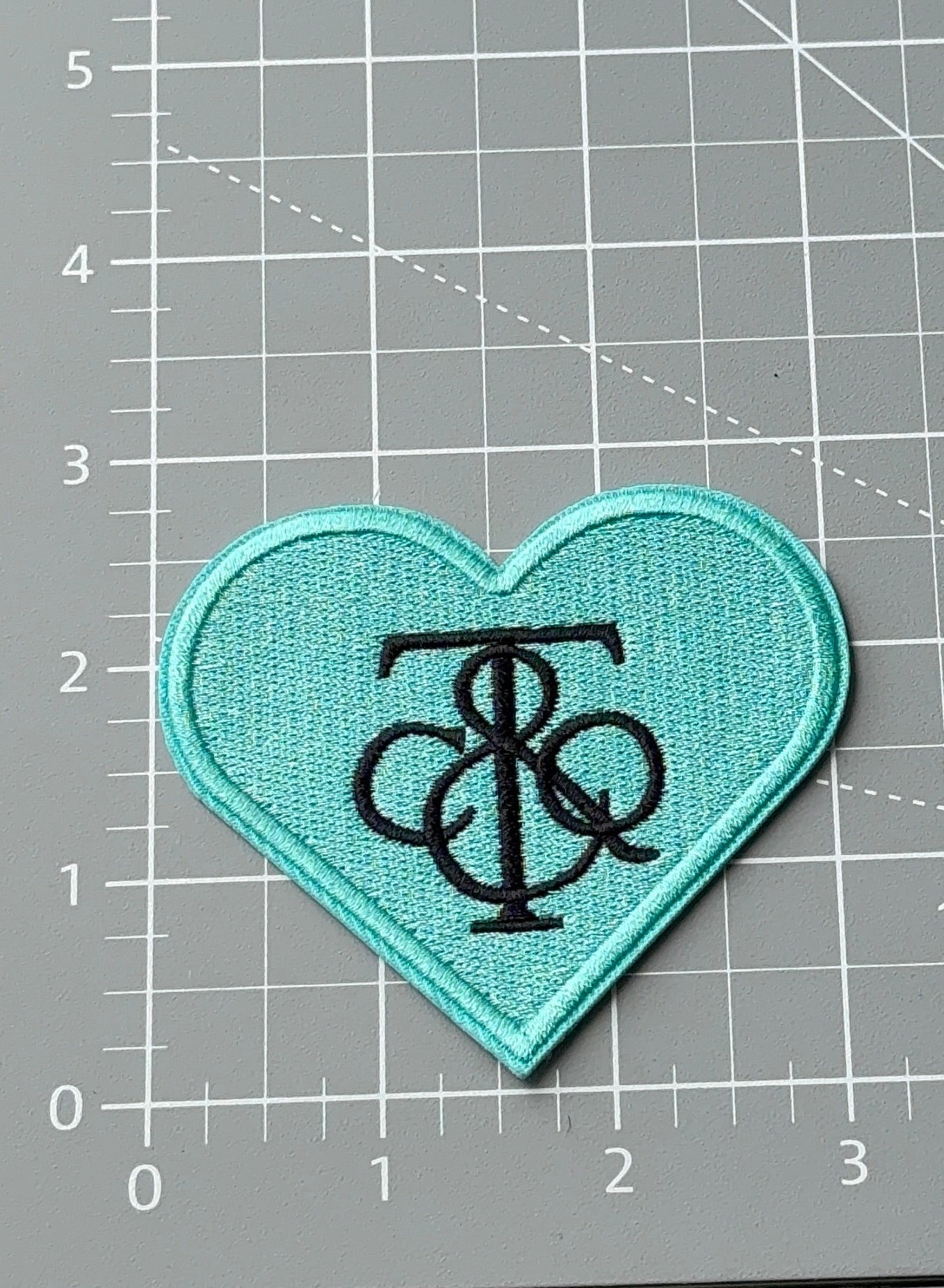 Tiffany Heart Patch