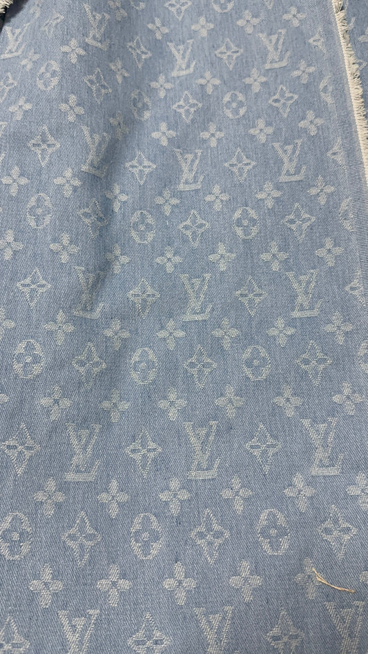 L.V Denim Fabric - Light wash