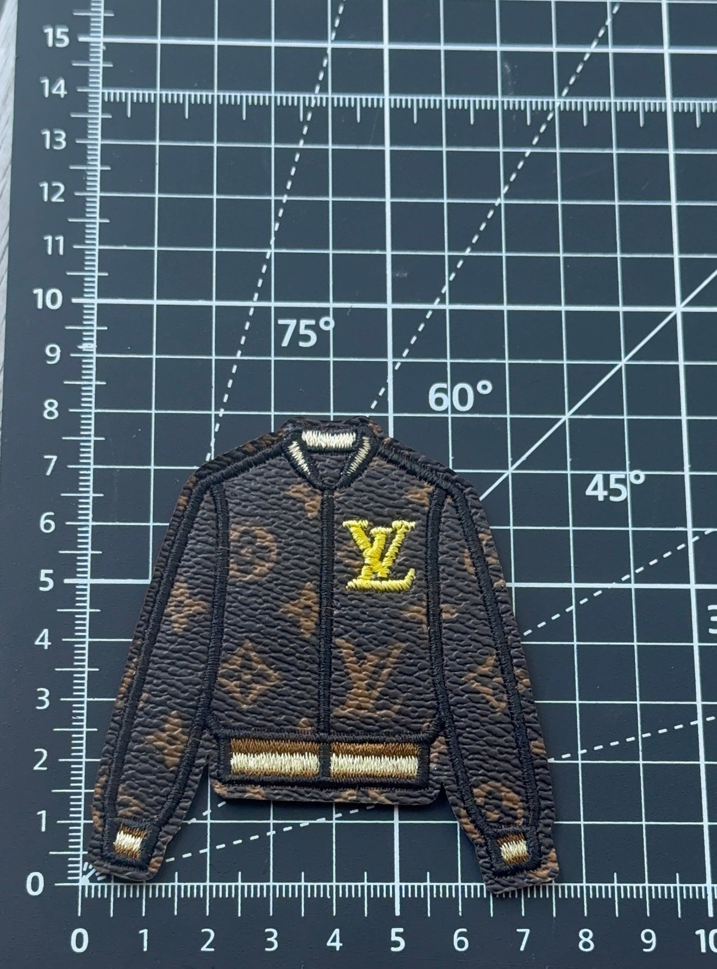 LV Leather Jacket patch