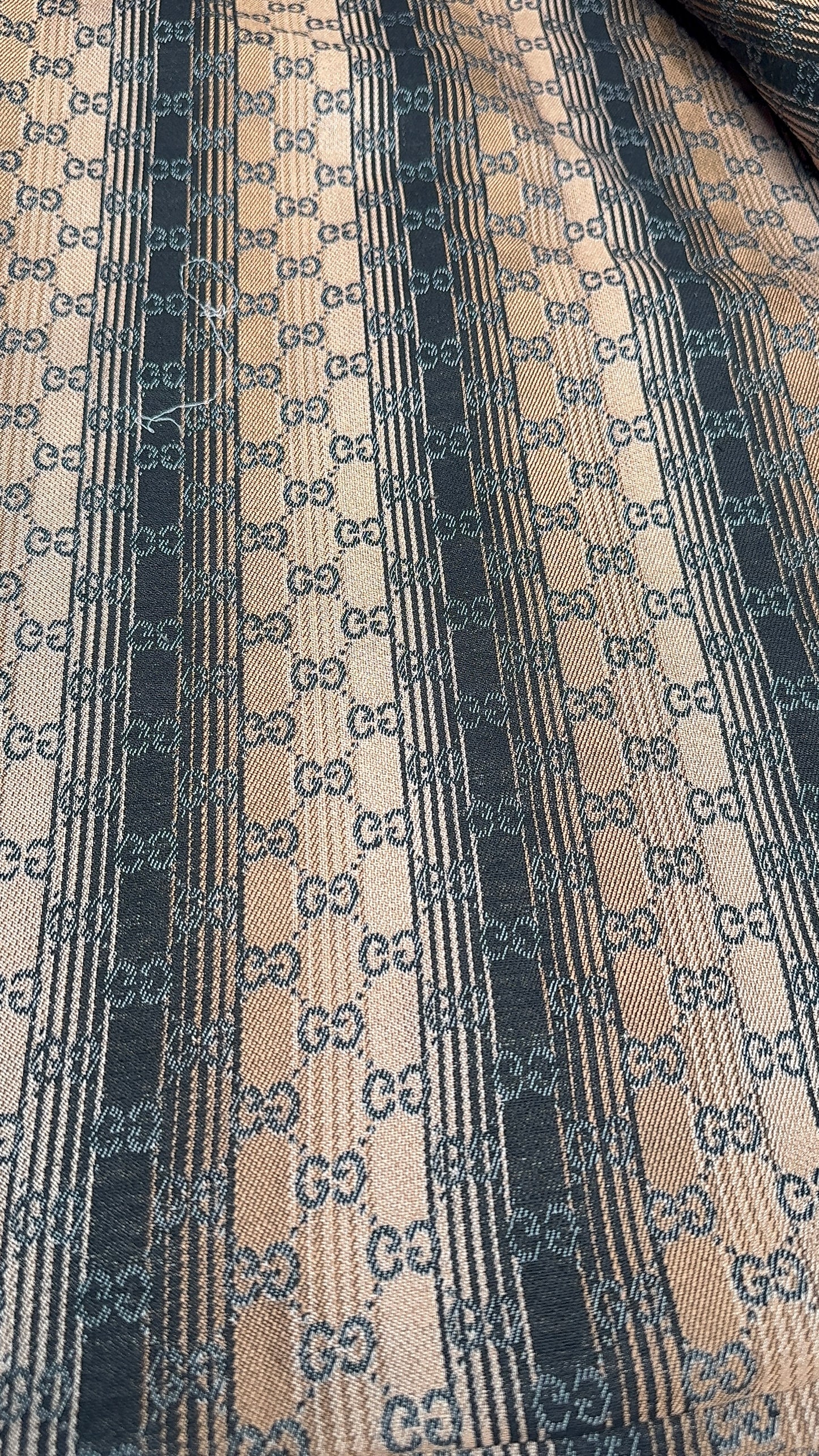 Mixed Brown tone G.G Jacquard Fabric