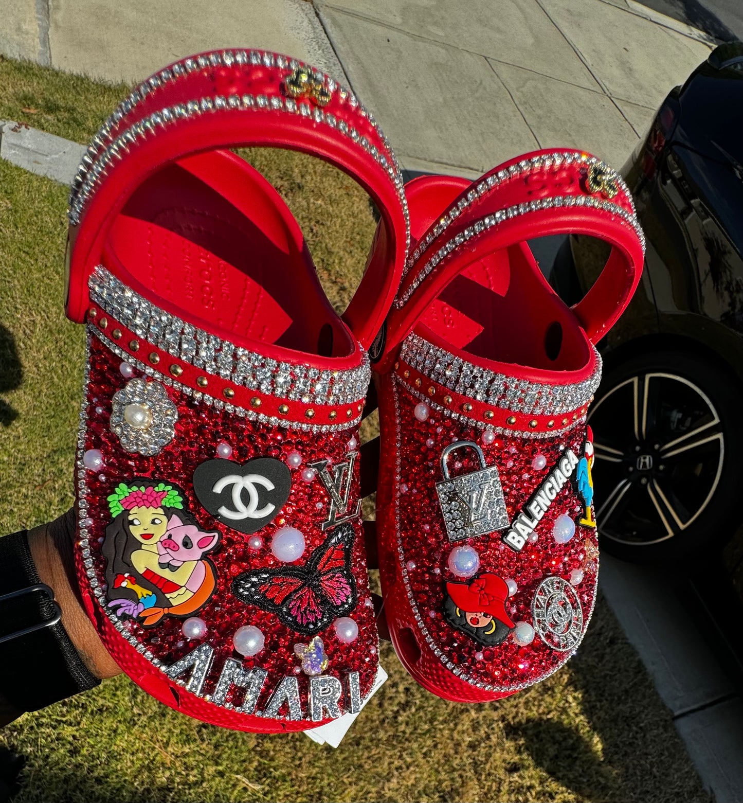 Luxury Bling Custom kids shoes