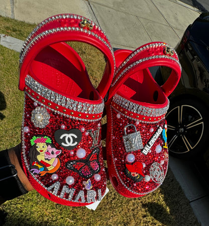 Luxury Bling Custom kids shoes