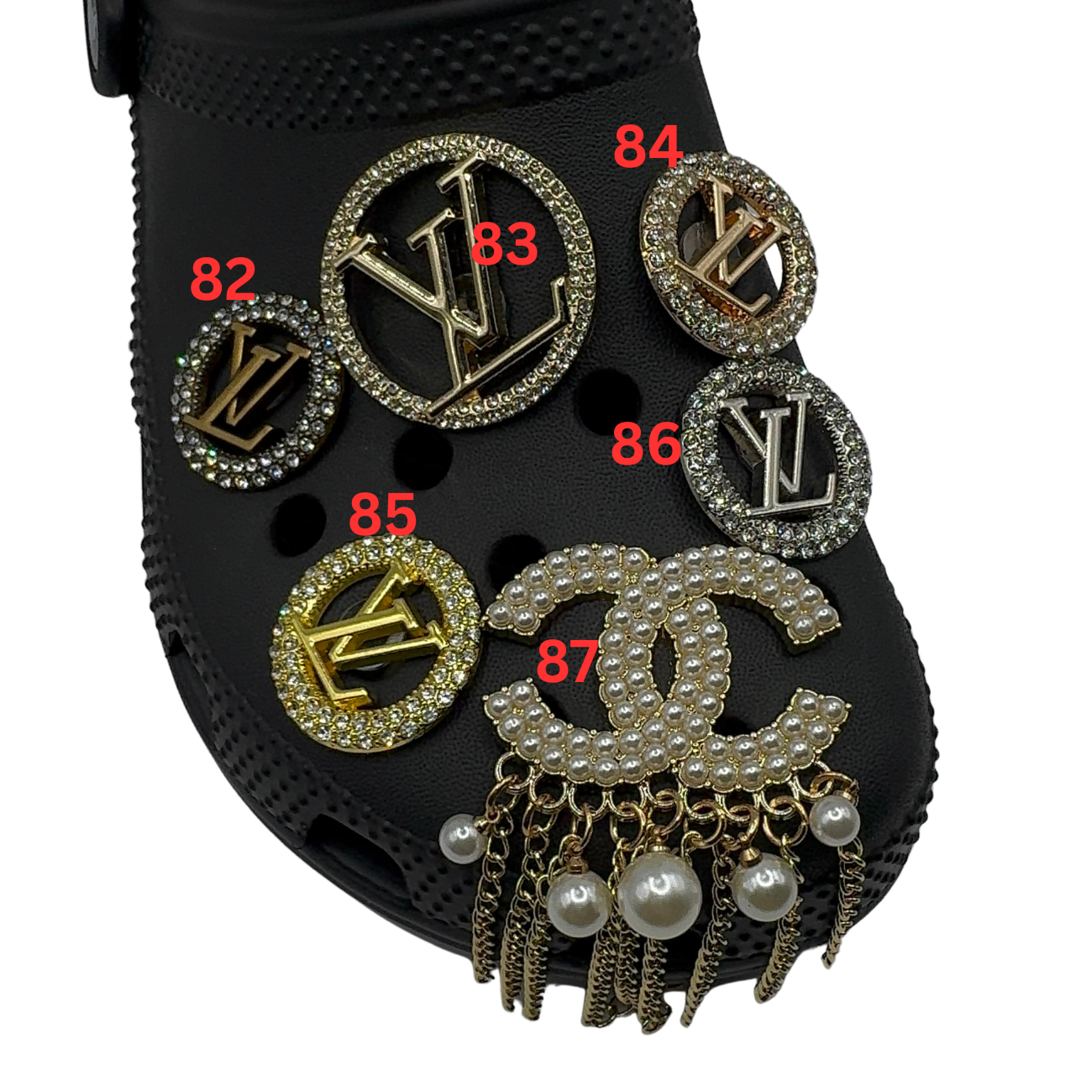 Designer inspired Croc Charms 01 - 153